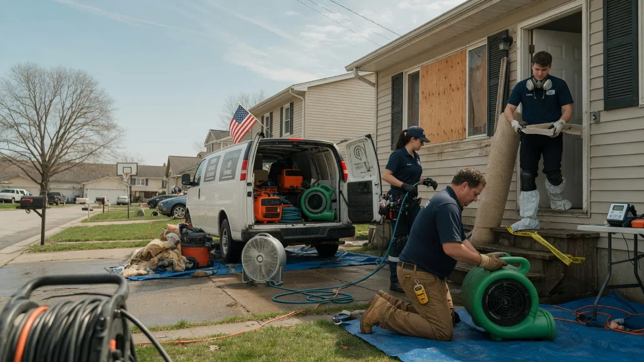 Water Damage Restoration in Hamilton, IA near me